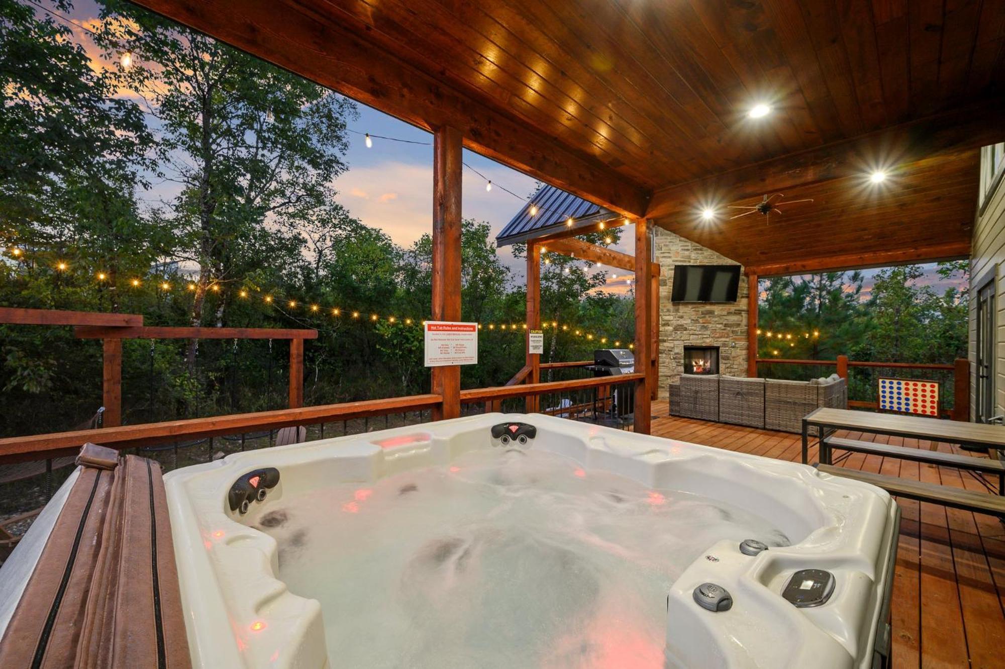 布罗肯鲍Under The Stars - Secluded, Hot Tub, Firepit, Games别墅 外观 照片